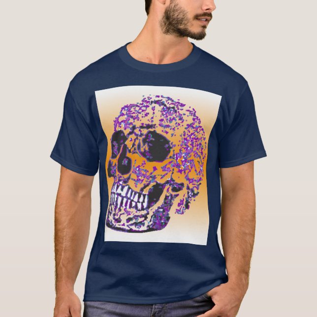 Agave Skully Terror - T-Shirt (Framsida)