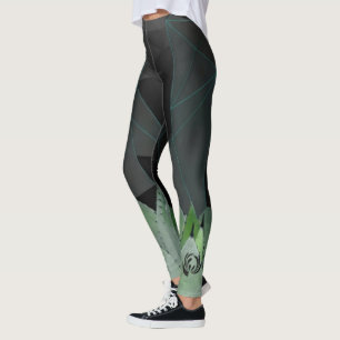 Agave som lägger benen på ryggen vid Laura Euban Leggings