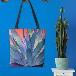 Agave vid Sunset Tygkasse