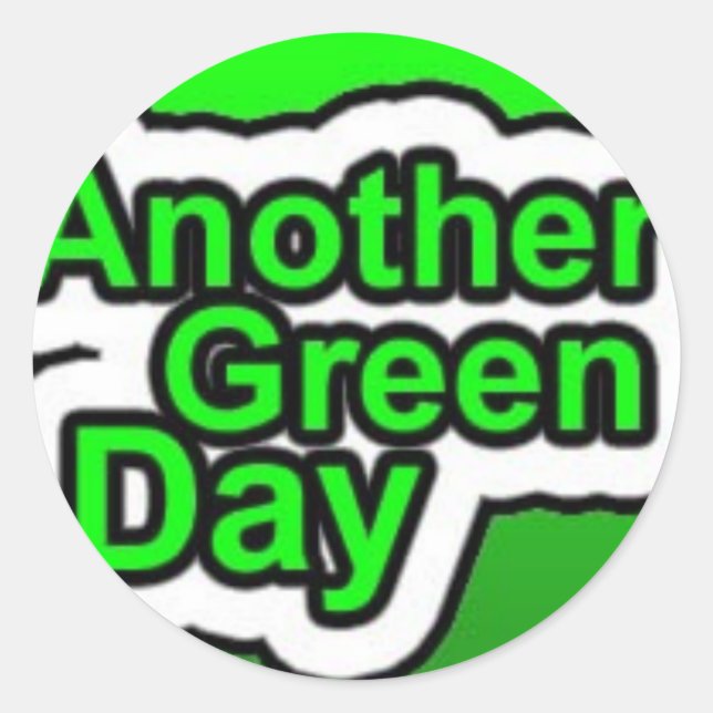 AGD-kopia Runt Klistermärke (Framsida)