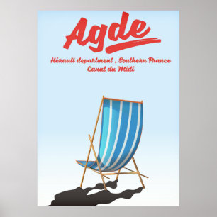 Agde, Hérault-avdelningen i södra Frankrike-resand Poster