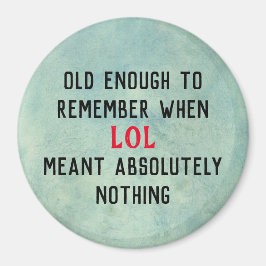 Age Humor Magnet