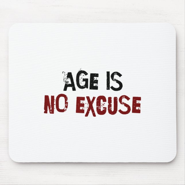 Age Is No Excuse Old Age Motivation Fitness  Musmatta (Framsidan)