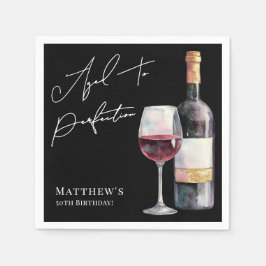 Aged To Perfection Birthday Party Pappersservett