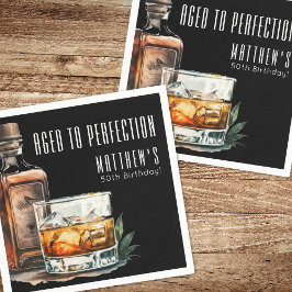 Aged To Perfection Birthday Party Pappersservett