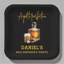 Aged to Perfection Cigar Whiskey 60th Birthday