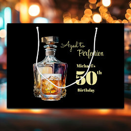 Aged to Perfection Men's 50th Whiskey Birthday