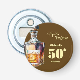 Aged to Perfection Men's 50th Whiskey Birthday  Flasköppnare