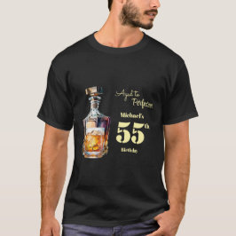 Aged to Perfection Men's 55th Guests Birthday  T Shirt
