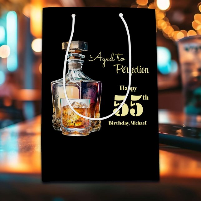 Aged to Perfection Men's 55th Whiskey Birthday  (Skapare uppladdad)