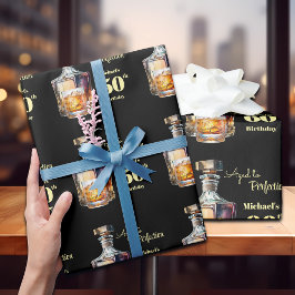 Aged to Perfection Men's 60th Whiskey Birthday Presentpapper