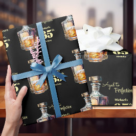 Aged to Perfection Men's 65th Whiskey Birthday  Presentpapper