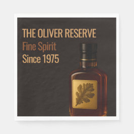 Aged to Perfection | Whisky Birthday Pappersservett