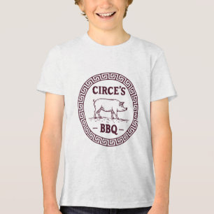 Agema Apparel Uni-vuxnas Grekiska Mythology Bbq, G T Shirt
