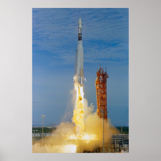 Agena Target Fordon Launch for Gemini 11 Poster (Framsidan)