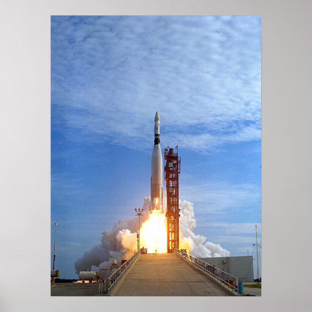 Agena Target Fordon Launch for Gemini 11 Poster (Framsidan)