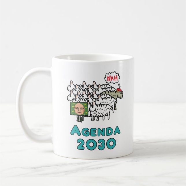 Agenda 2030 kaffemugg (Vänster)