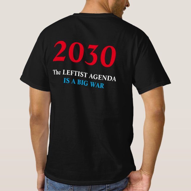 AGENDA 2030 T SHIRT (Baksida)