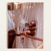 Agenda - Photo Mains d'artisan - Uekani 21 x 28 cm
