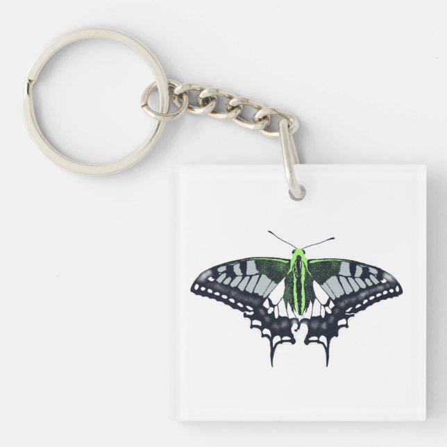 Agender Flagga Swallowtail Butterfly (Framsidan)