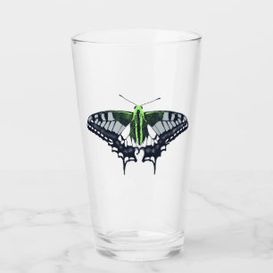 Agender Flagga Swallowtail Butterfly Glaskopp