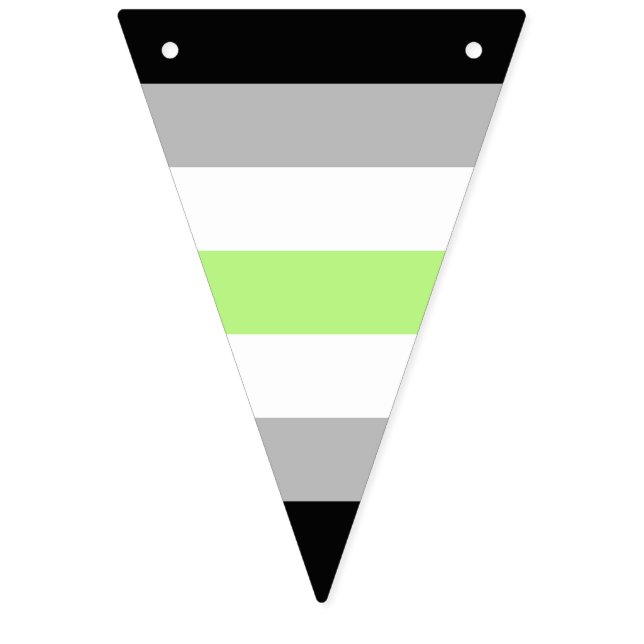 Agender Pride Flagga – Agender Identitet HBTQIA+ (Första flaggan)