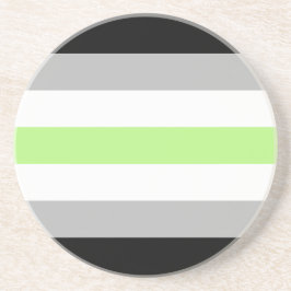 Agender Pride Flagga – Agender Identitet HBTQIA+ Underlägg