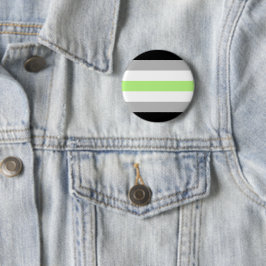 Agender Pride Flagga – Agender Identitet LGBTQIA+  Knapp