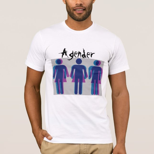 Agender T-shirt (Framsida)