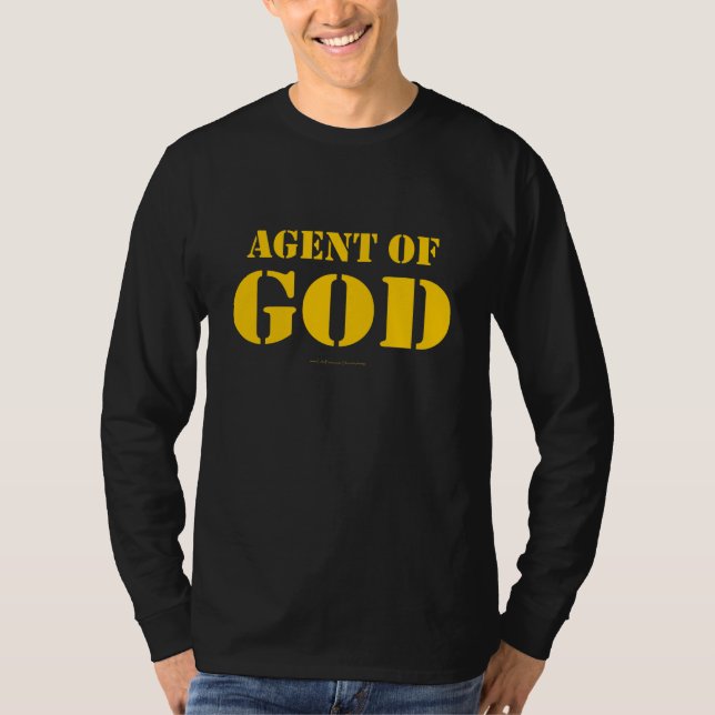 Agent av gudsvarten tröja (Framsida)