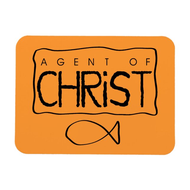 Agent av Kristus Magnet (Horisontell)