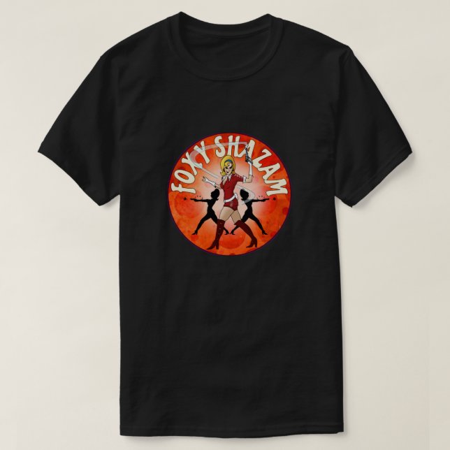 Agent Foxy Shazam 2 Classic T Shirt (Design framsida)