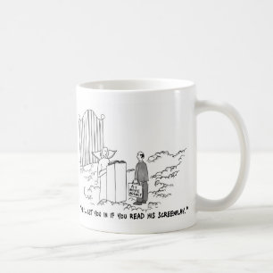 Agent i himmelklassikermugg kaffemugg