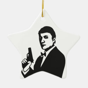 Agent Julgransprydnad Keramik