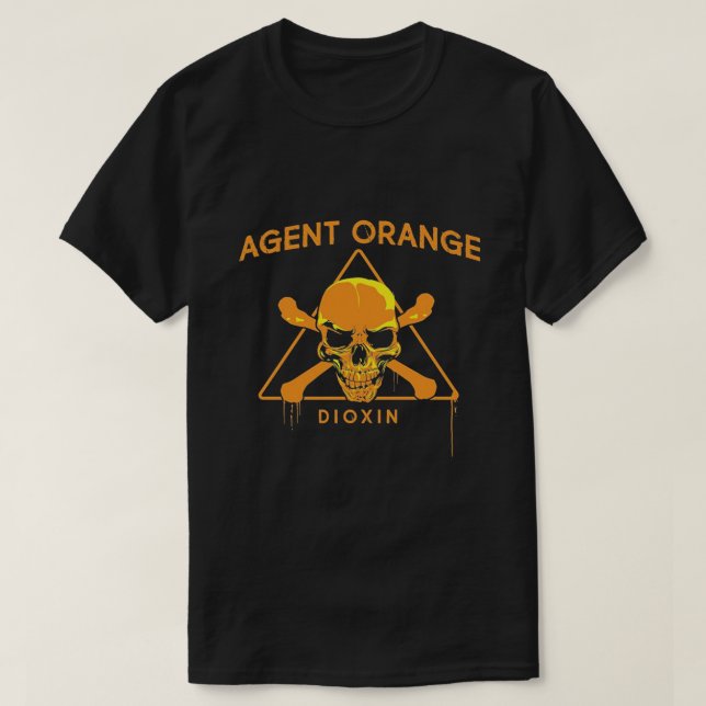 AGENT ORANGE DIOXIN T SHIRT (Design framsida)