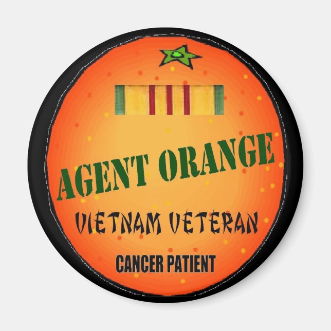 AGENT ORANGE MAGNET (Framsidan)