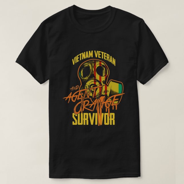Agent Orange Survivor T Shirt (Design framsida)