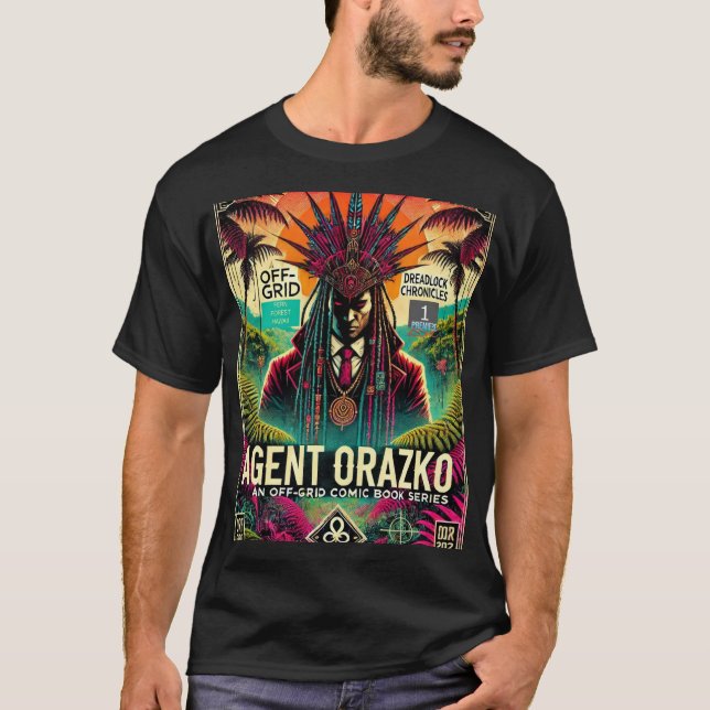 AGENT ORAZKO 1 TÄCKNING T SHIRT (Framsida)
