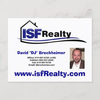 Agent-postkort (redigera och anpassa ditt eget) vykort