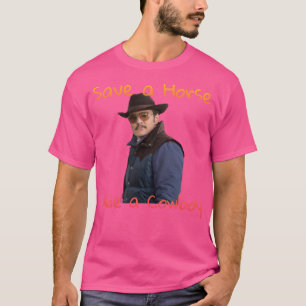 Agent rädda en häst Ride a cowboyen T Shirt
