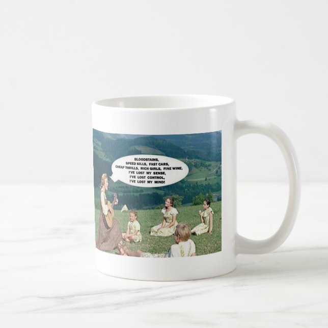 AGENTORANGEN "backarna är den vid liv" Punk Kaffemugg (Höger)