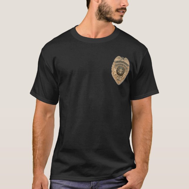 agentskjorta 1 tee shirt (Framsida)