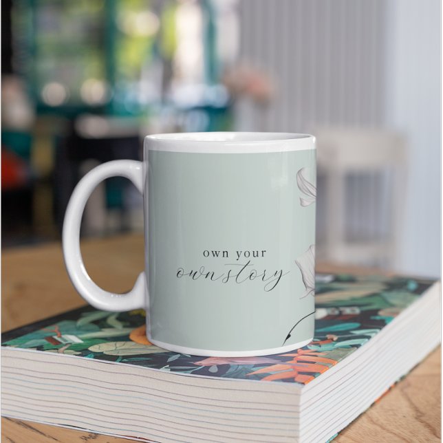 Äger din egen historia | Flower Petals | Motiverin Kaffemugg (Skapare uppladdad)