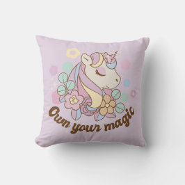 Äger din Magic Unicorn Dekorativ kudde