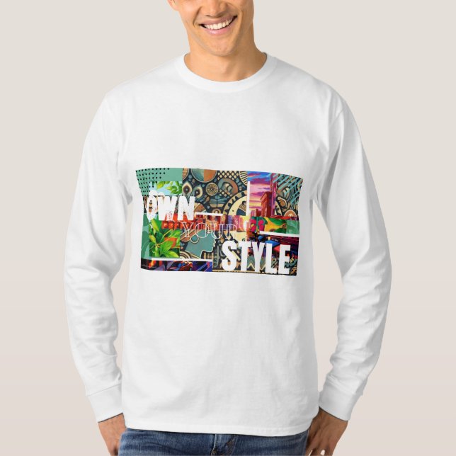 äger din stil t shirt (Framsida)