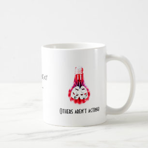 Agera för teaterquotations kaffemugg