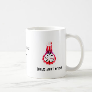 Agera för teaterquotations kaffemugg