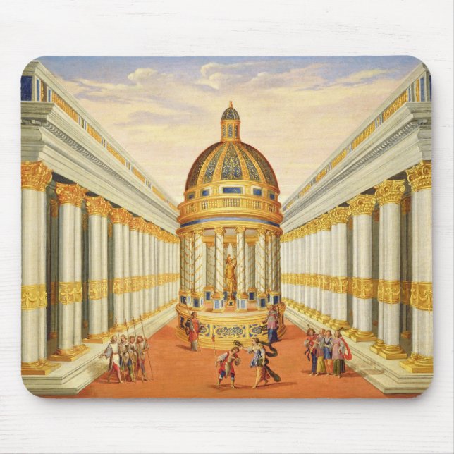 Agera I, platser VII och VIII: Baccuss tempel Musmatta (Framsidan)