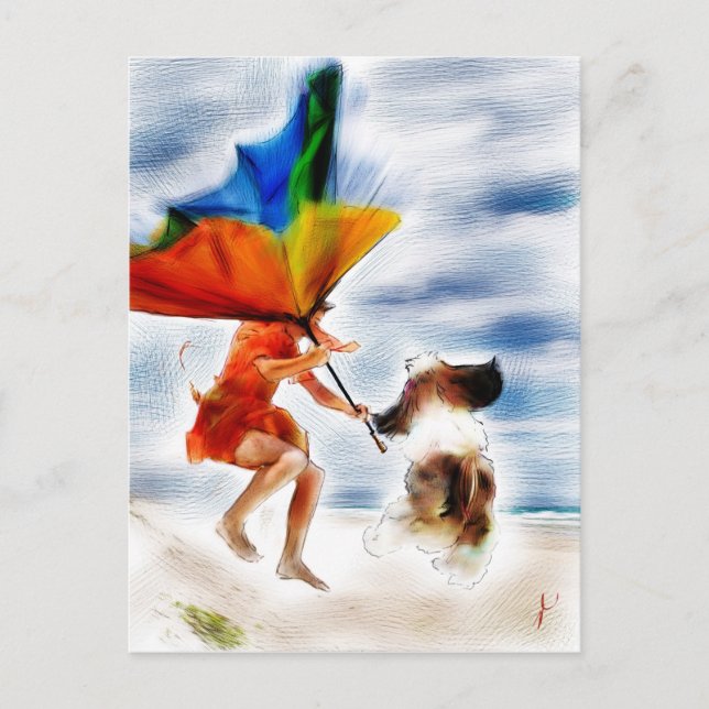 agera modigt vykort (Framsida)