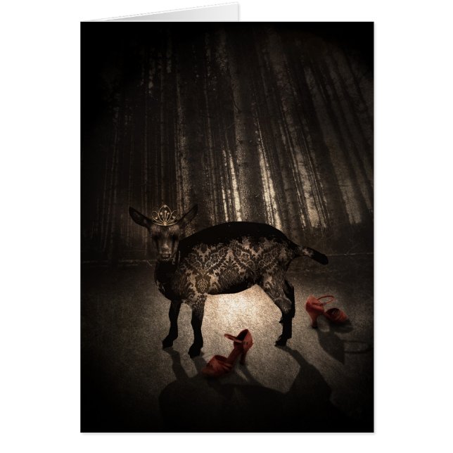 Agera princessen hälsningskort (Framsidan)